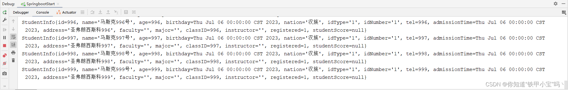 Java使用opencsv完成对csv批量操作