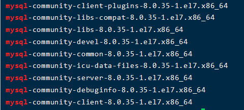 【mysql】centos7安装mysql8