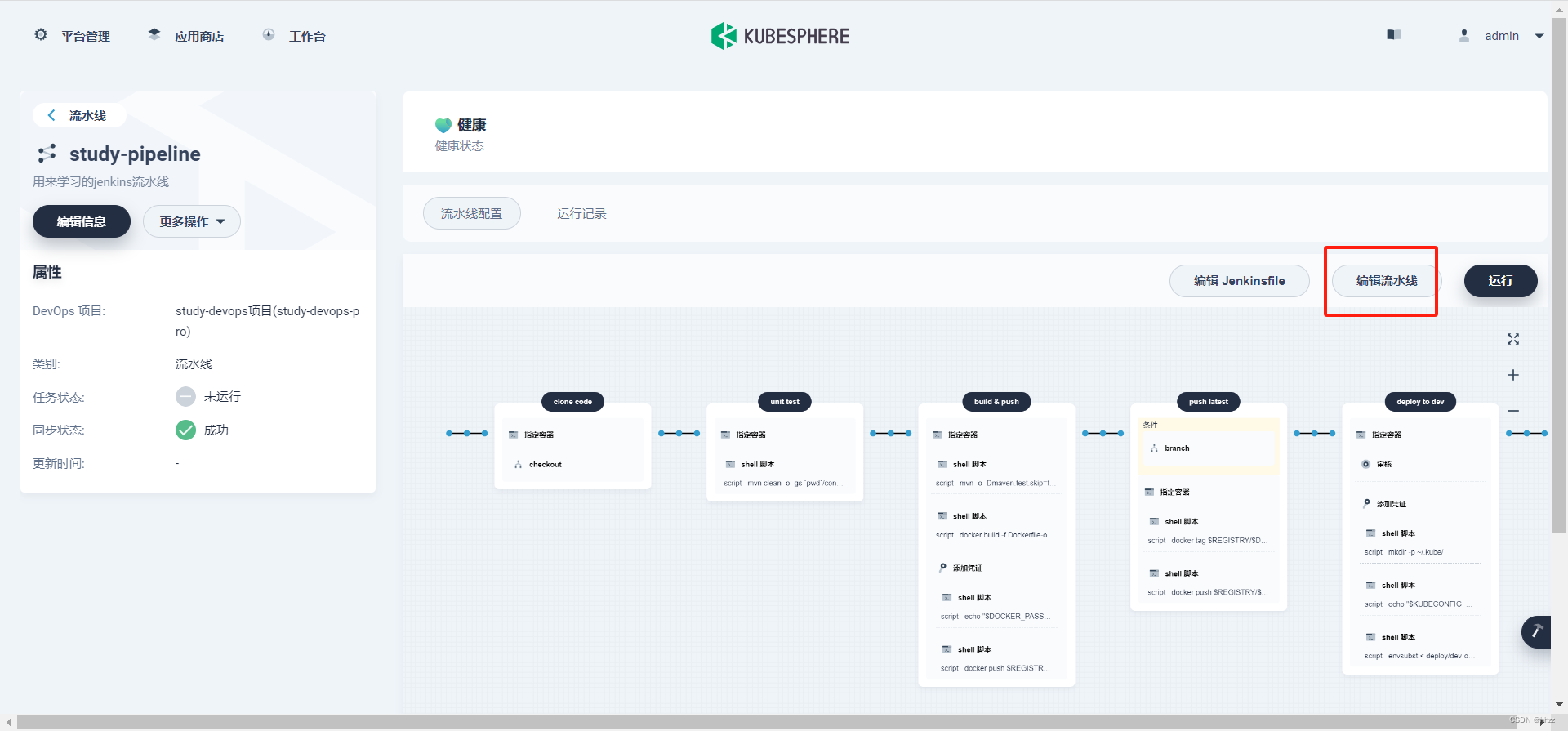 云原生技术落地实现之一kubesphere devops 系统在 k