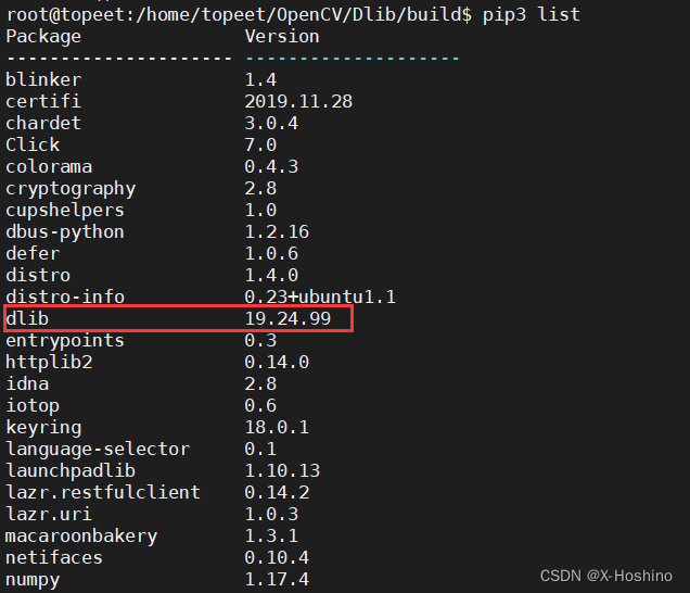 ARM-Linux 开发板下安装编译 OpenCV 和 Dlib