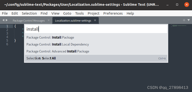 ubuntu安装sublime3并设置中文