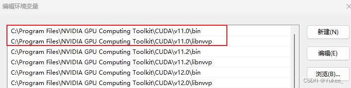 Windows下切换不同版本的CUDA