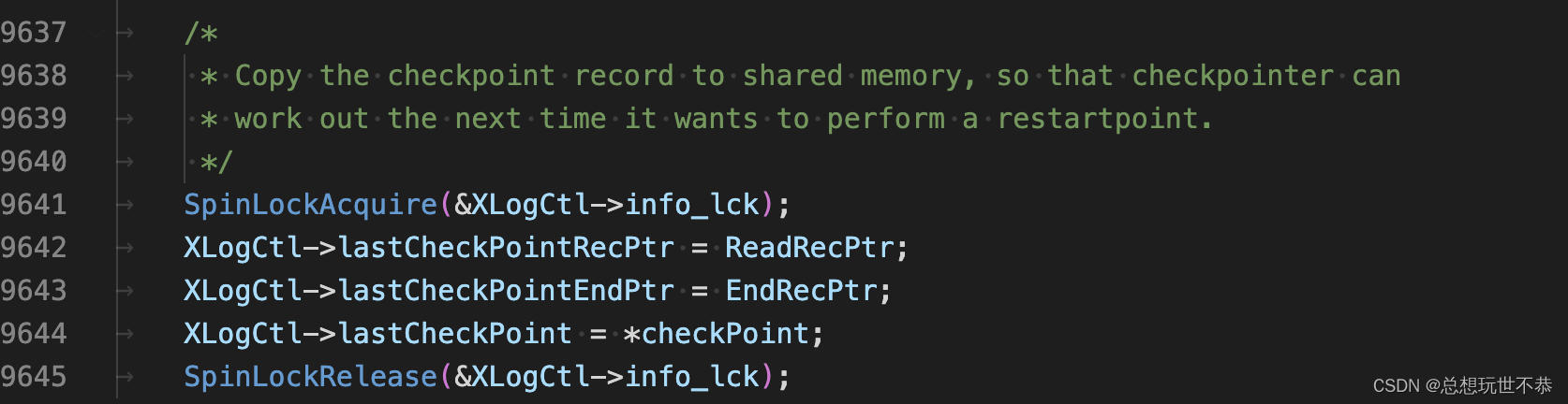 PostgreSQL restartpoint 原理详解