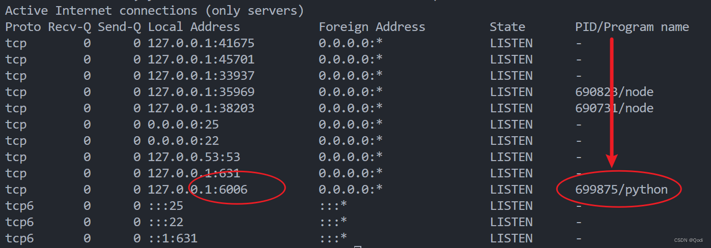 解决Linux的端口占用报错问题