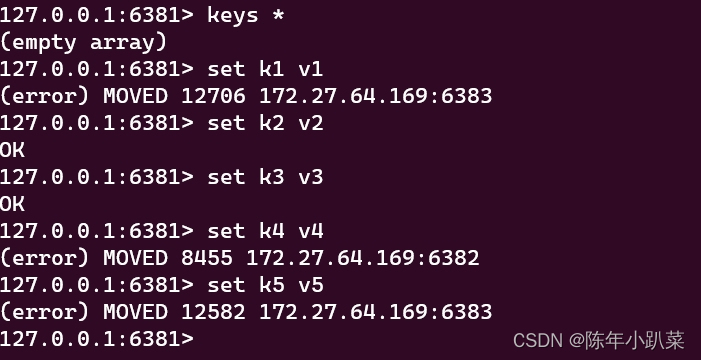 <span style='color:red;'>docker</span>学习（十一、<span style='color:red;'>Redis</span><span style='color:red;'>集</span><span style='color:red;'>群</span><span style='color:red;'>存储</span>数据方式）