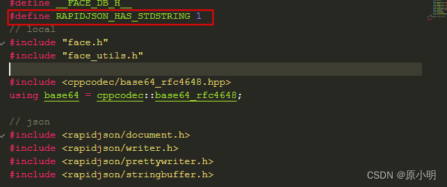 【C++】RapidJSON 设置支持 std::string，防止编译报错