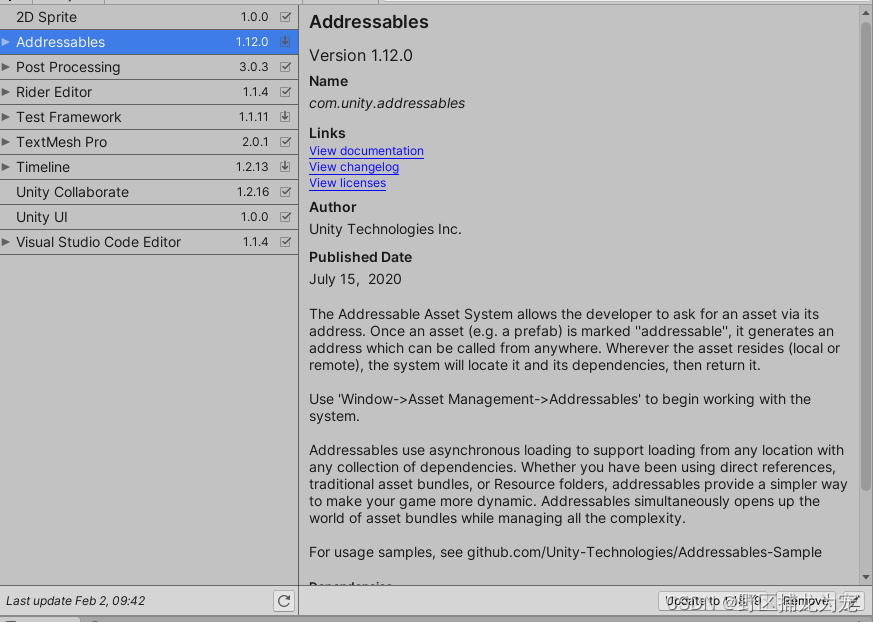 unity addressables 加载资源和场景 显示进度条（主要用于WebGL）