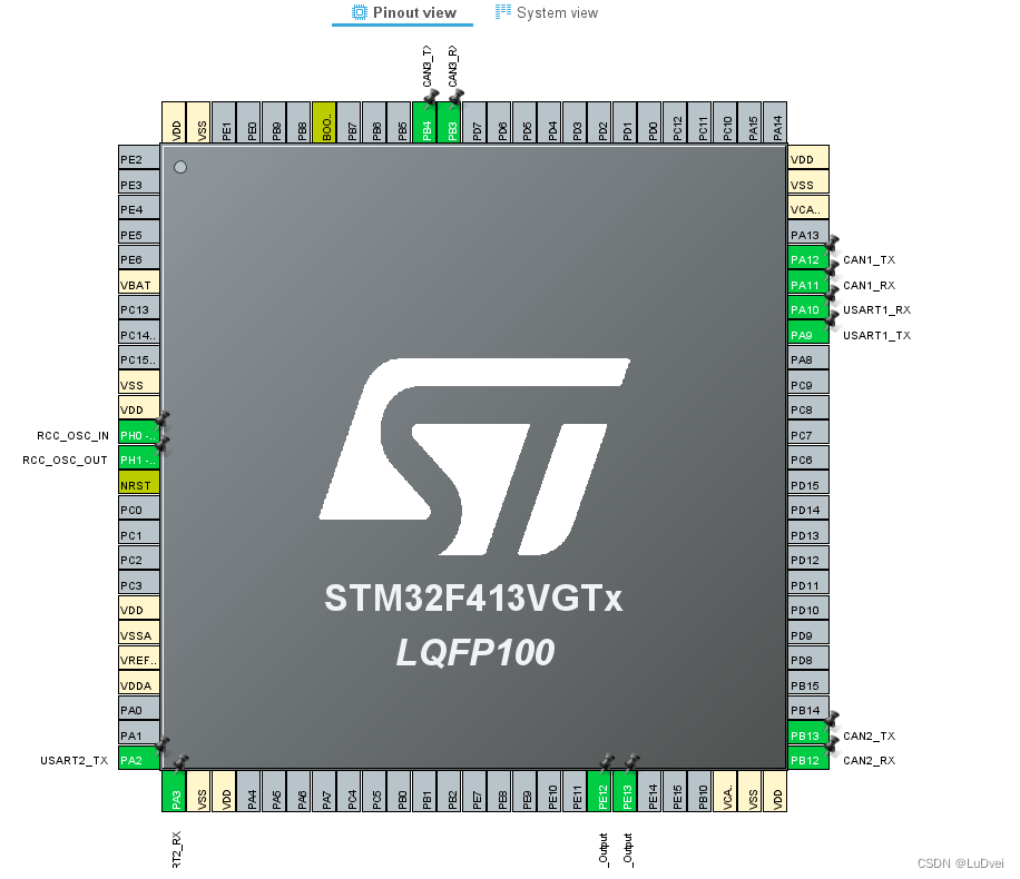 使用STM32CubeMX对STM32<span style='color:red;'>F</span><span style='color:red;'>4</span><span style='color:red;'>进行</span>串口<span style='color:red;'>配置</span>