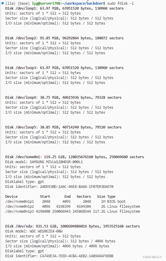 Ubuntu Server 20.<span style='color:red;'>04</span><span style='color:red;'>挂载</span><span style='color:red;'>磁盘</span>