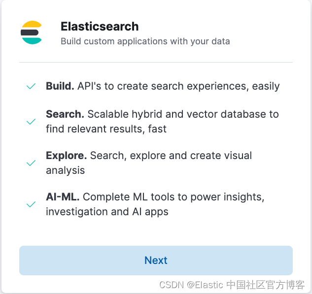 Elasticsearch 加速在无服务器上构建 AI 搜索应用程序