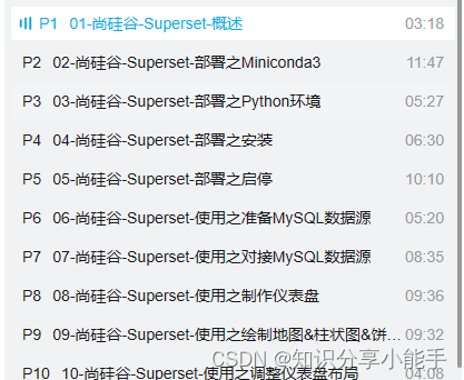 一文带你玩转Superset！大数据可视化框架学习网站大盘点！