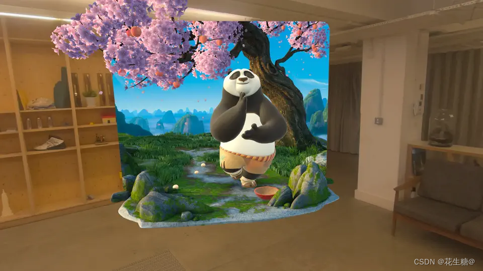 【Vision Pro应用】冥想应用-Kung Fu Panda: School of Chi