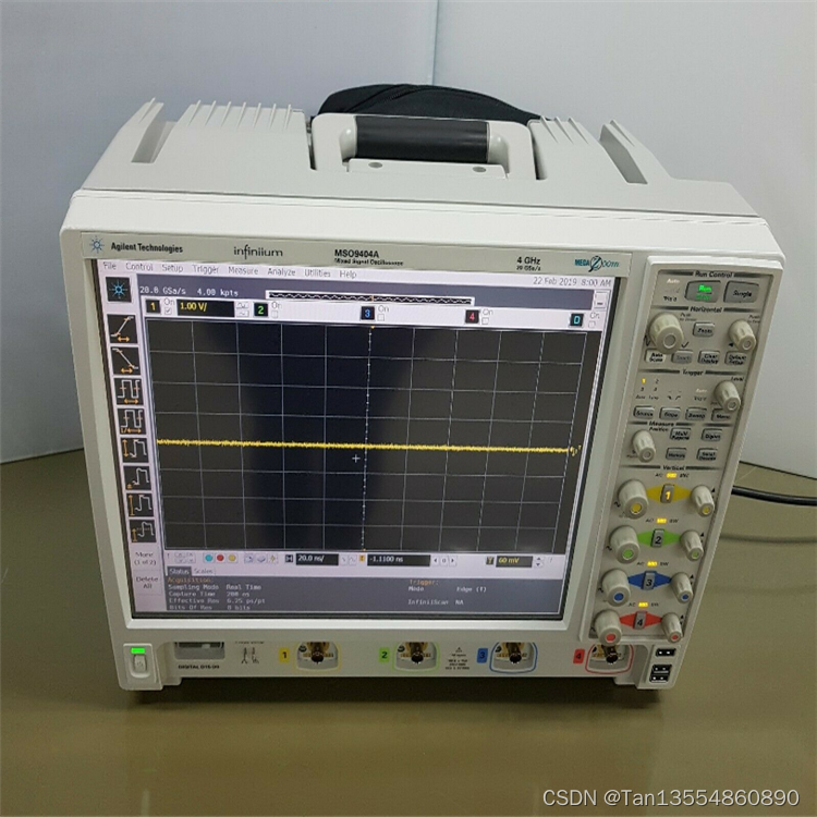 Agilent MSO9404A、Keysight MSO9404A示波器，4 GHz，4 通道，20 GSa/s