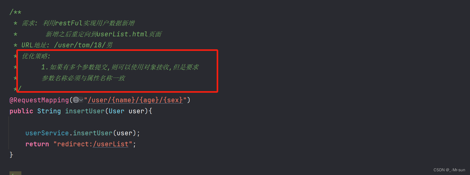 DAY10_SpringBoot—SpringMVC重定向和转发RestFul风格JSON格式SSM框架整合