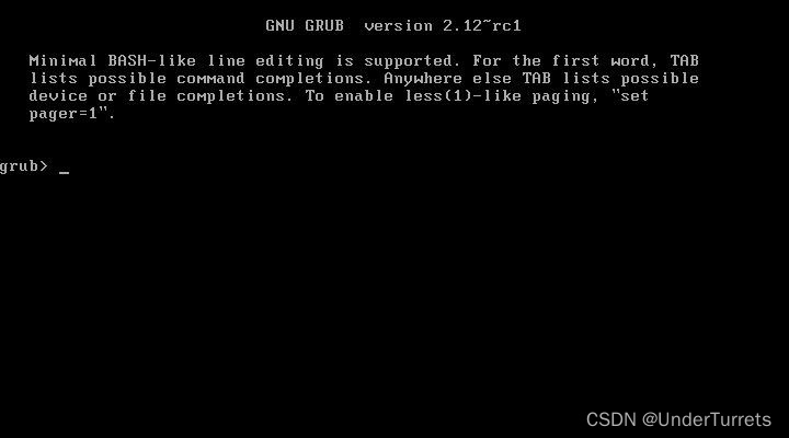 【Linux】grub命令行引导进入系统