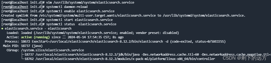 Centos7安装ElasticSearch