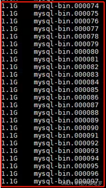 Mysql数据库二进制日志导致磁盘满了处理过程