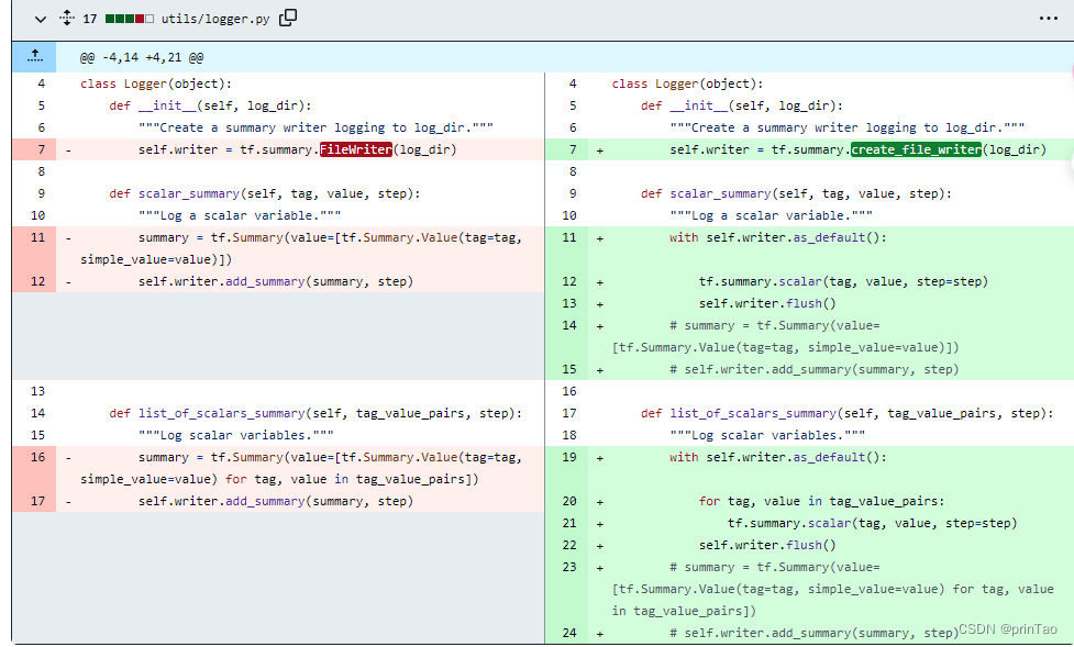 【debug】复现老版本tensorflow代码，遇到tensorboard的api改变