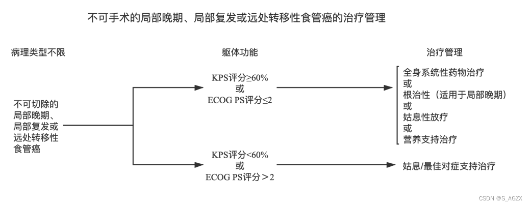 晚期食管癌肿瘤治疗线程分类