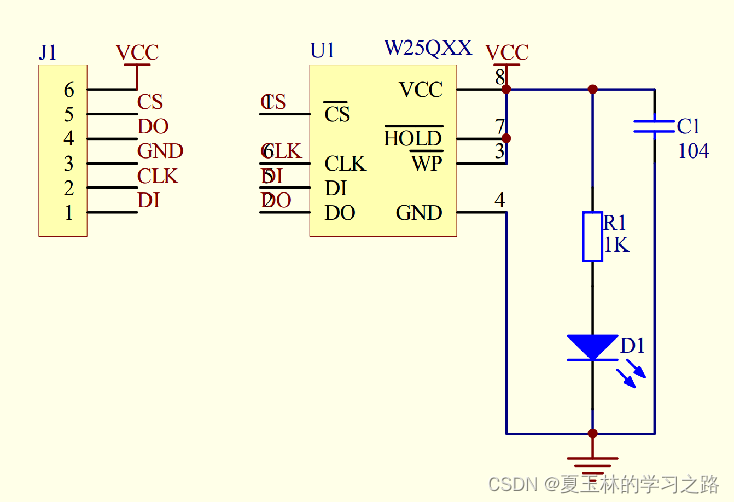 06w25q64flash存储器芯片