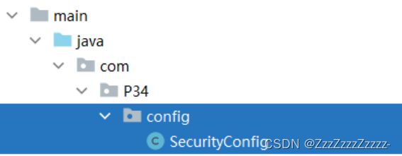 Create SecurityConfig.java