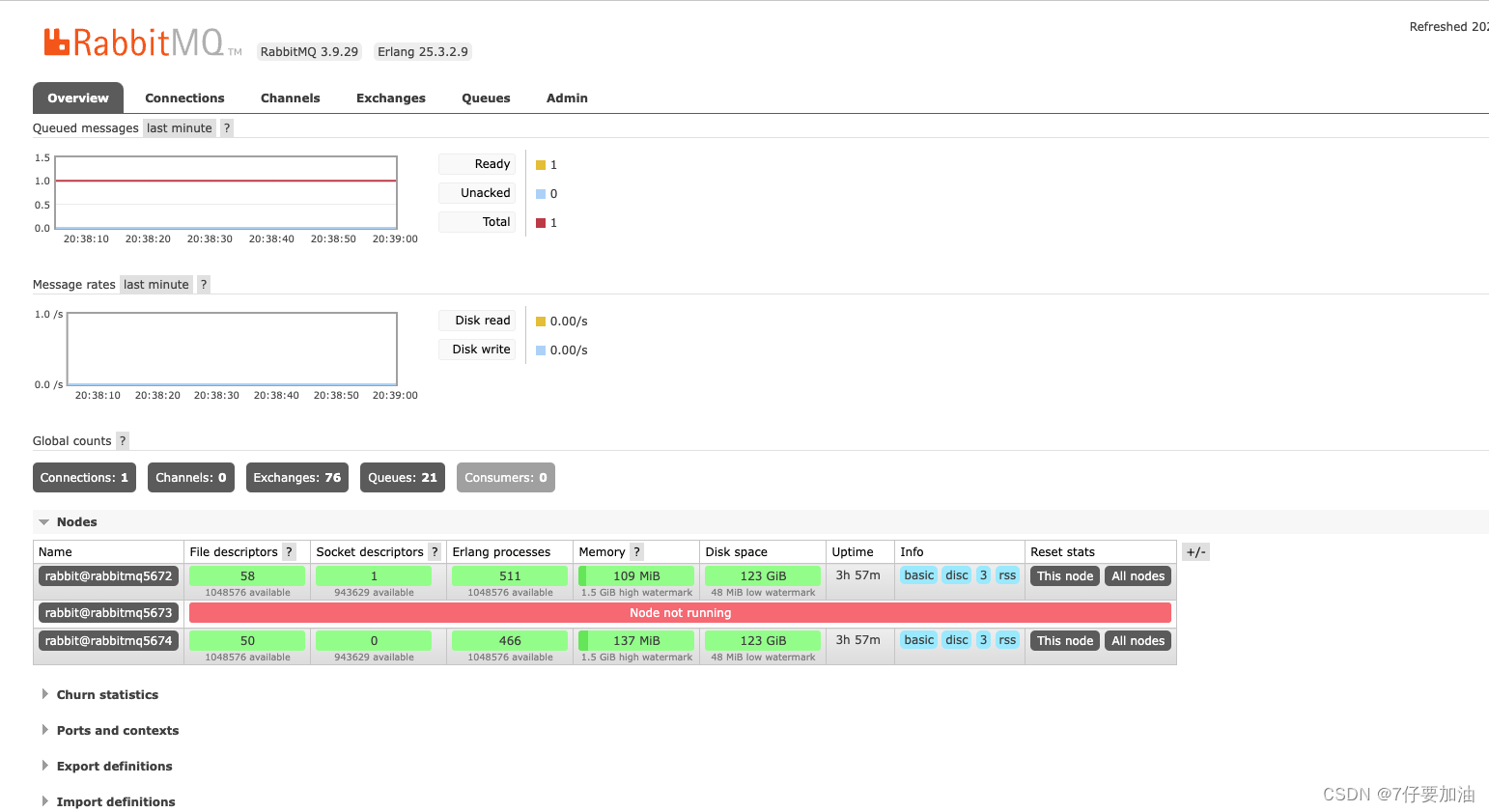 RabbitMQ系列-rabbitmq<span style='color:red;'>无法</span>重新加入<span style='color:red;'>集</span><span style='color:red;'>群</span>，<span style='color:red;'>启动</span>失败的问题