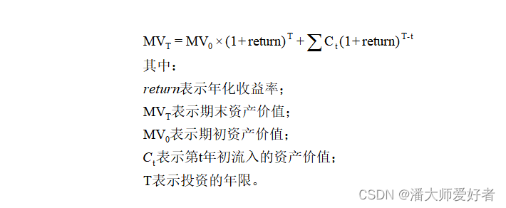 关于年化收益率的思考