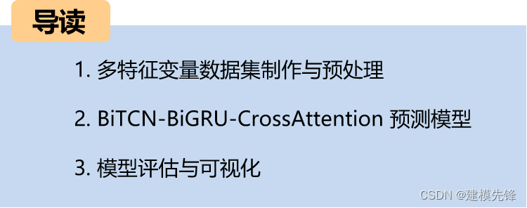 <span style='color:red;'>独家</span>原创 | BiTCN-BiGRU-CrossAttention融合<span style='color:red;'>时空</span>特征<span style='color:red;'>的</span>高创新<span style='color:red;'>预测</span><span style='color:red;'>模型</span>