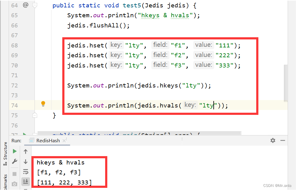 redis-学习笔记(Jedis hash简单命令)