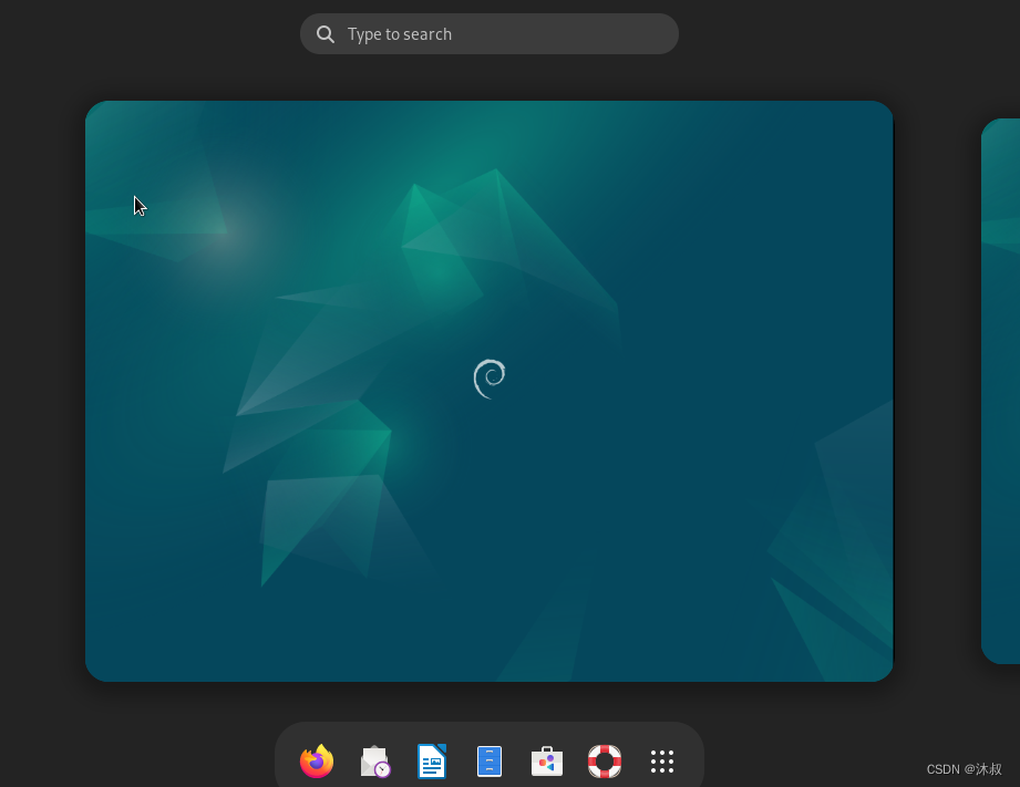 debian gnome-desktop GUI（图形用户界面）系统