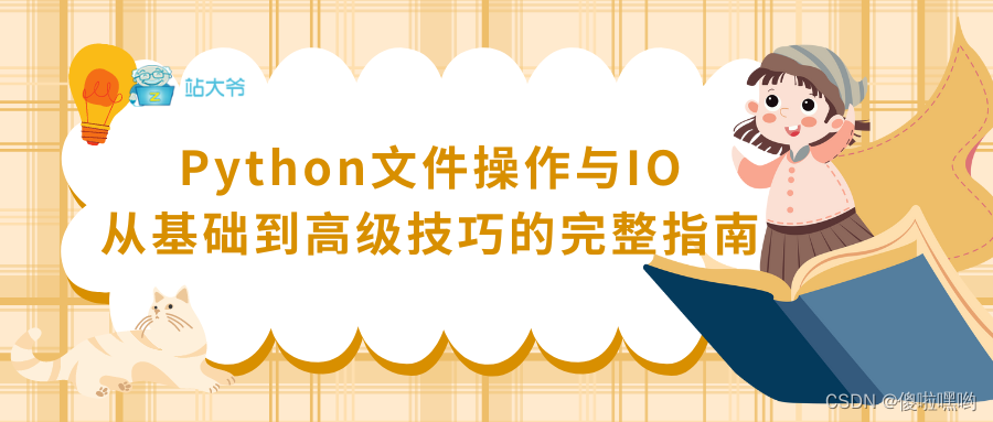 Python文件操作与IO：从基础到高级技巧的完整指南