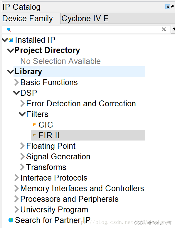 FPGA Quartus IP核 打开使用_quartus fir-CSDN博客