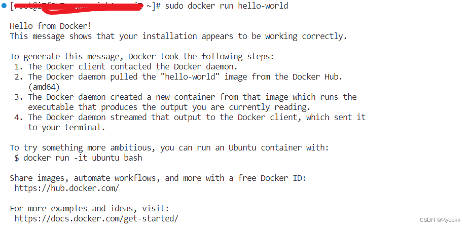 <span style='color:red;'>服务器</span><span style='color:red;'>安装</span><span style='color:red;'>Docker</span> （centOS）