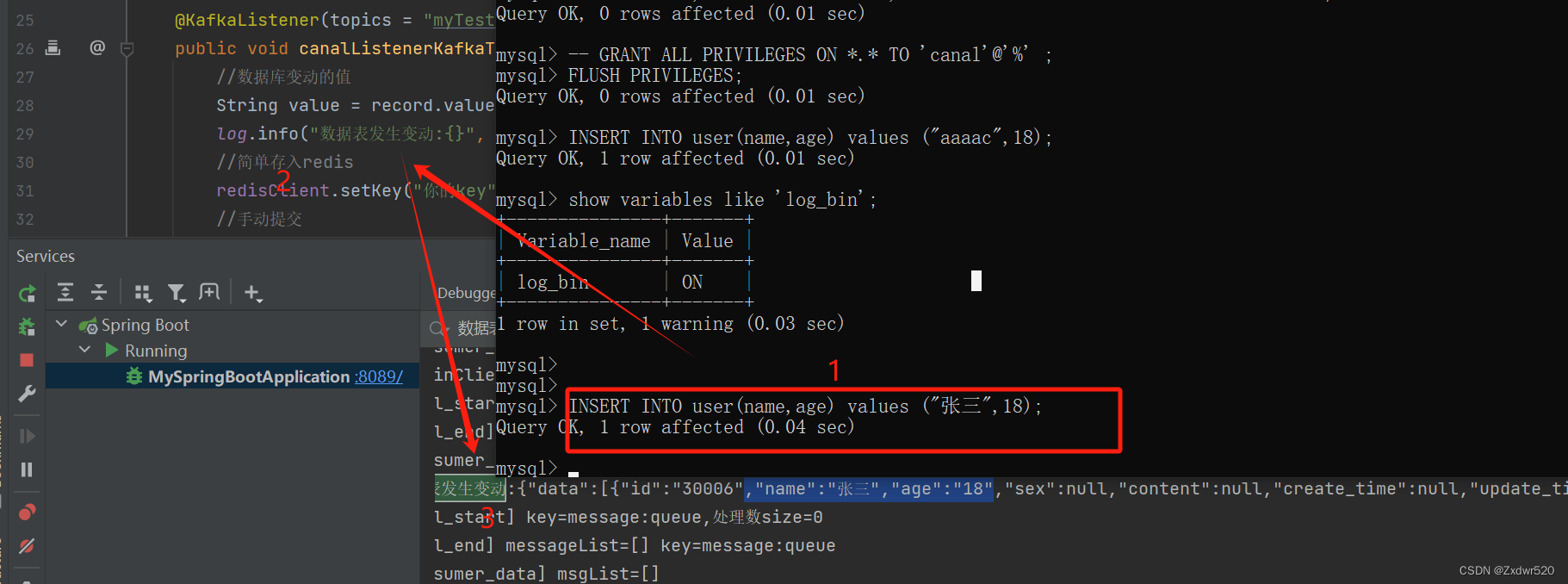 Canal + Kafka 同步 MySQL 数据到 Redis