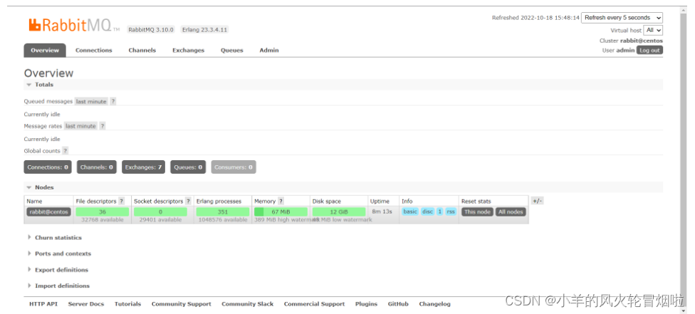 Linux-yum安装部署RabbitMQ