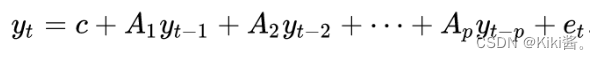 VARMA(Vector Auto Regressive Moving Average) in Time Series Modelling