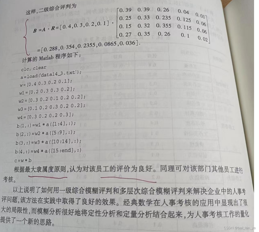 数学建模综合评价模型与决策方法