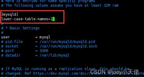 阿里云服务器（Ubuntu22）上的MySQL8更改为大小写不敏感