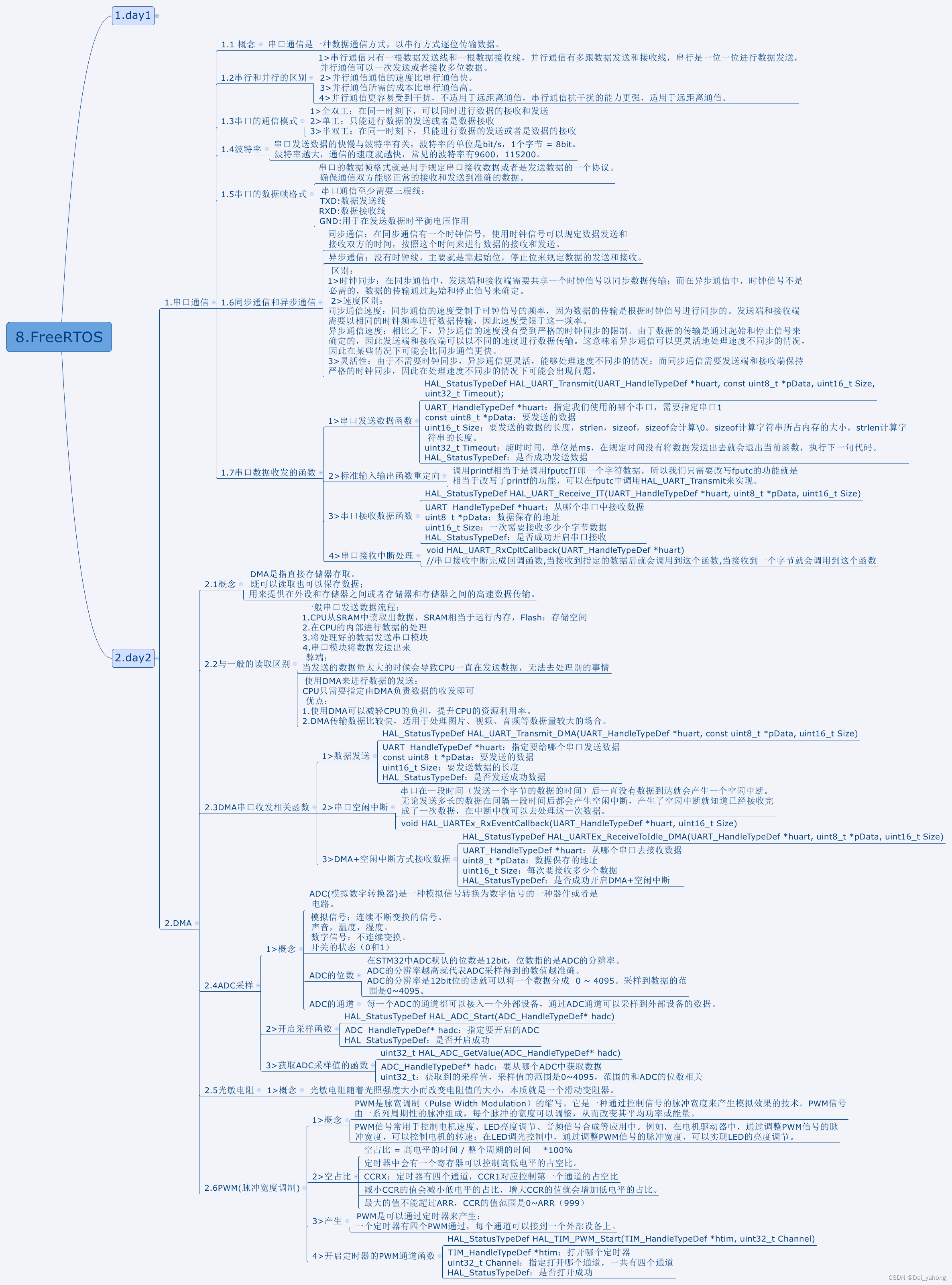 57、FreeRTOS/串口通信<span style='color:red;'>和</span><span style='color:red;'>DMA</span> ADC PWM相关20240401