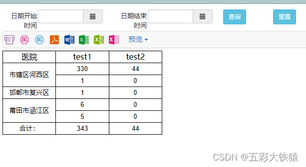 uReport2 报表设计