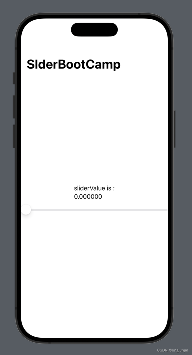 SwiftUI的组件-Slider