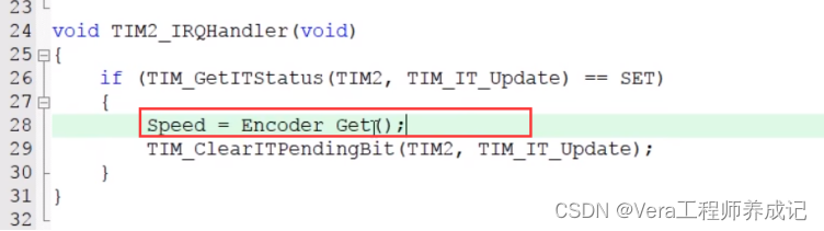 stm32学习笔记---TIM编码器接口（代码部分）编码器接口测速