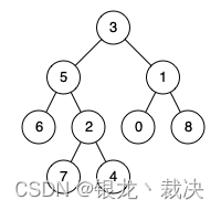 二叉树的最近公共祖先示例2