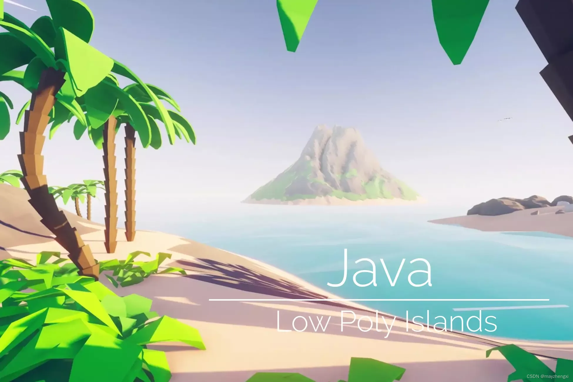 Java: Low Poly Islands