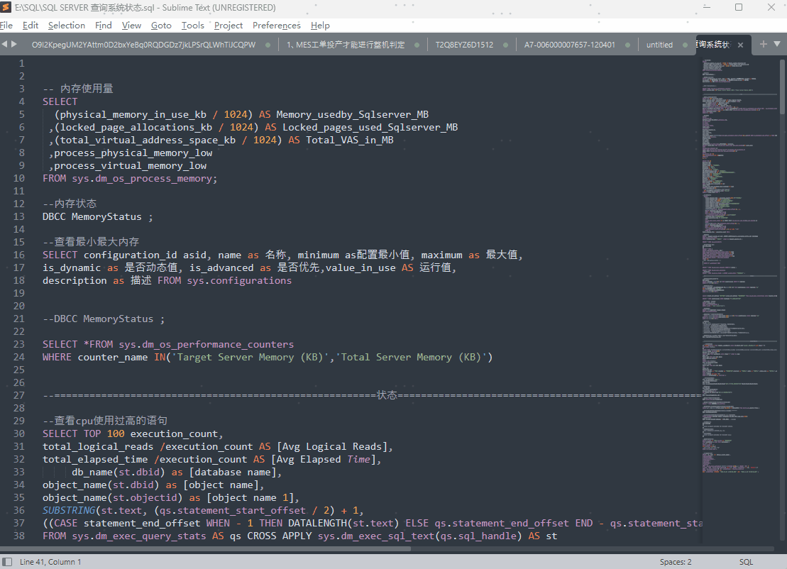 编辑器Sublime text 常用快捷命令 列模式 替换空行
