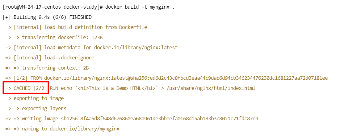 【云原生】Docker 实践（三）：使用 Dockerfile 文件构建镜像