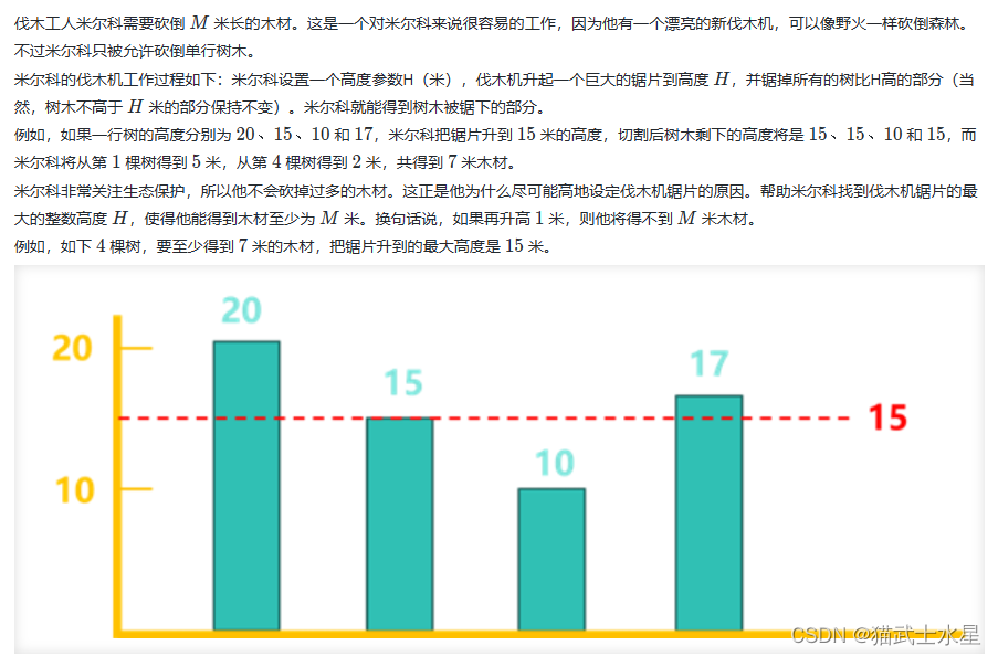 砍树c++