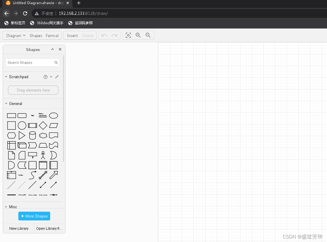 Docker容器部署drawio