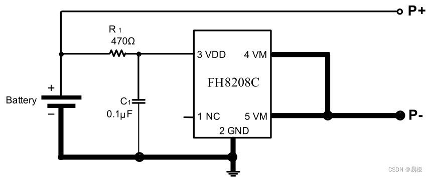 FH8208C典型应用电路图