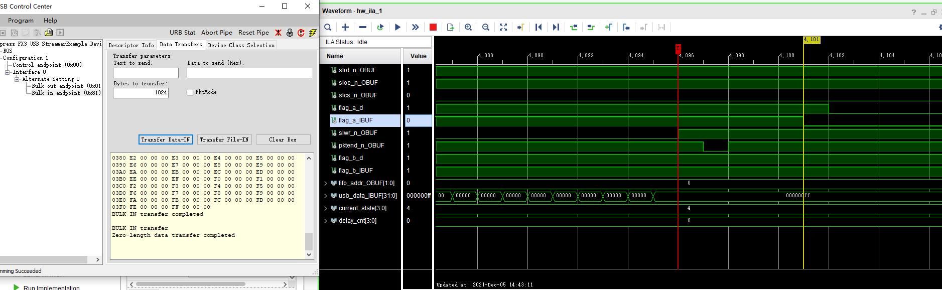 『USB3.0Cypress』FPGA开发(3)GPIF II短包零包时序分析